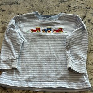 Little English train shirt